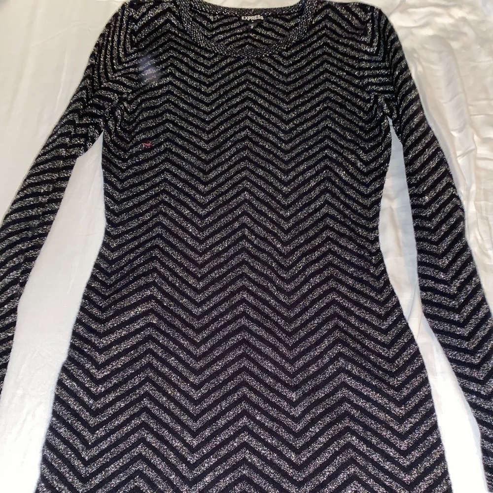 Express Holiday Dress M